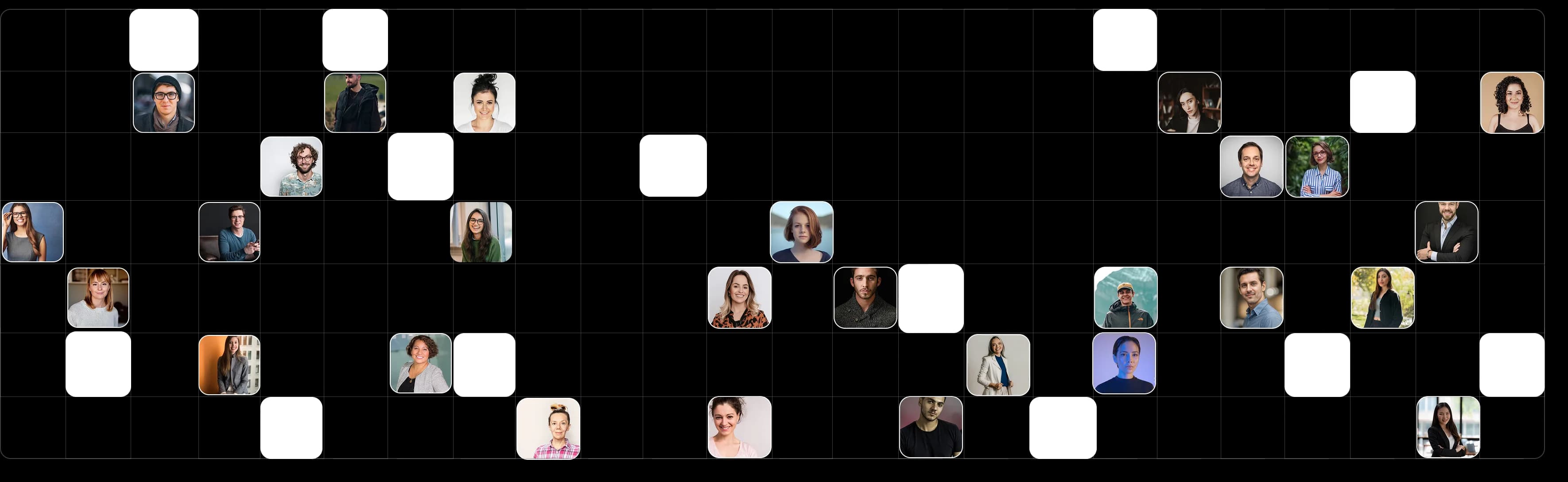 Avatars Grid