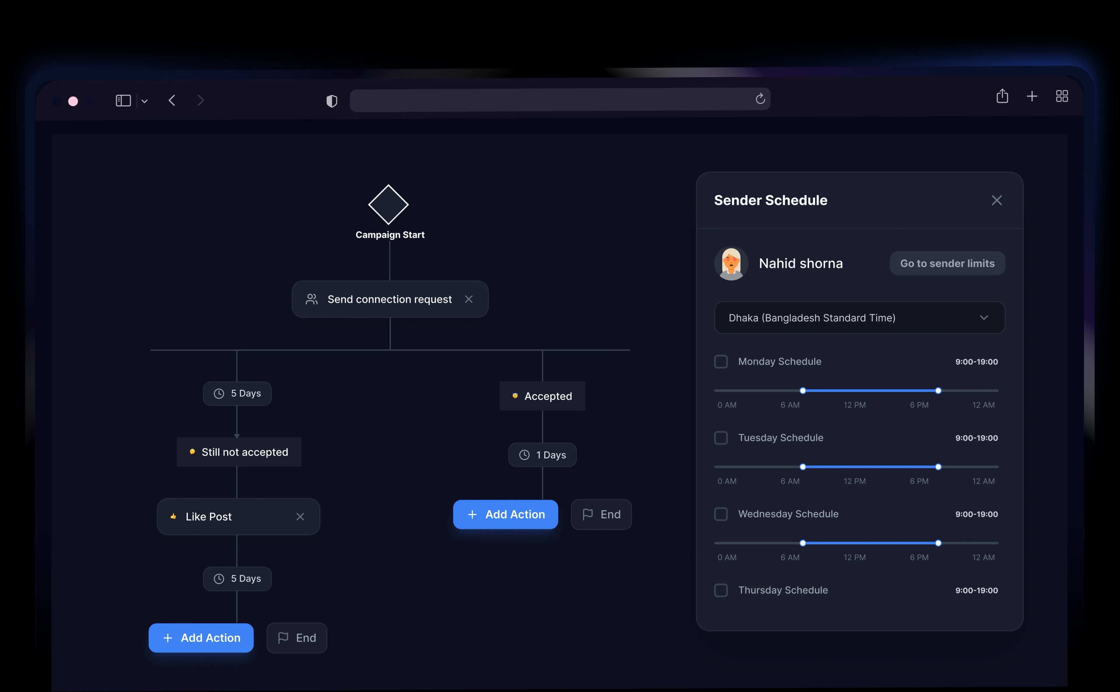 Dashboard preview