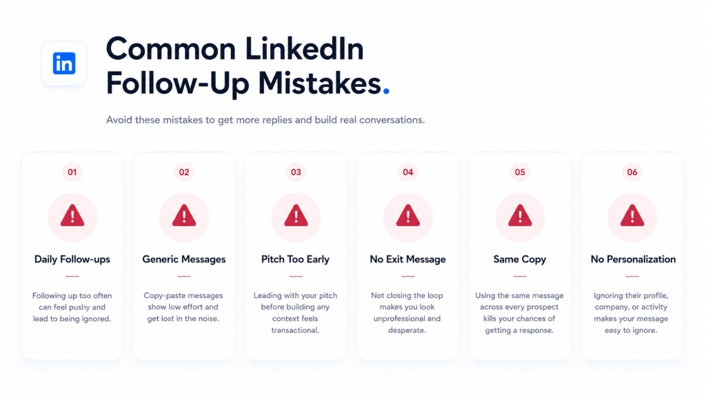 Common-LinkedIn-follow-up-mistakes-sendcopyai