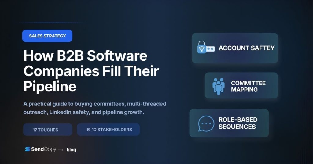 LinkedIn Outreach for SaaS: How B2B Software Companies Fill Their Pipeline
