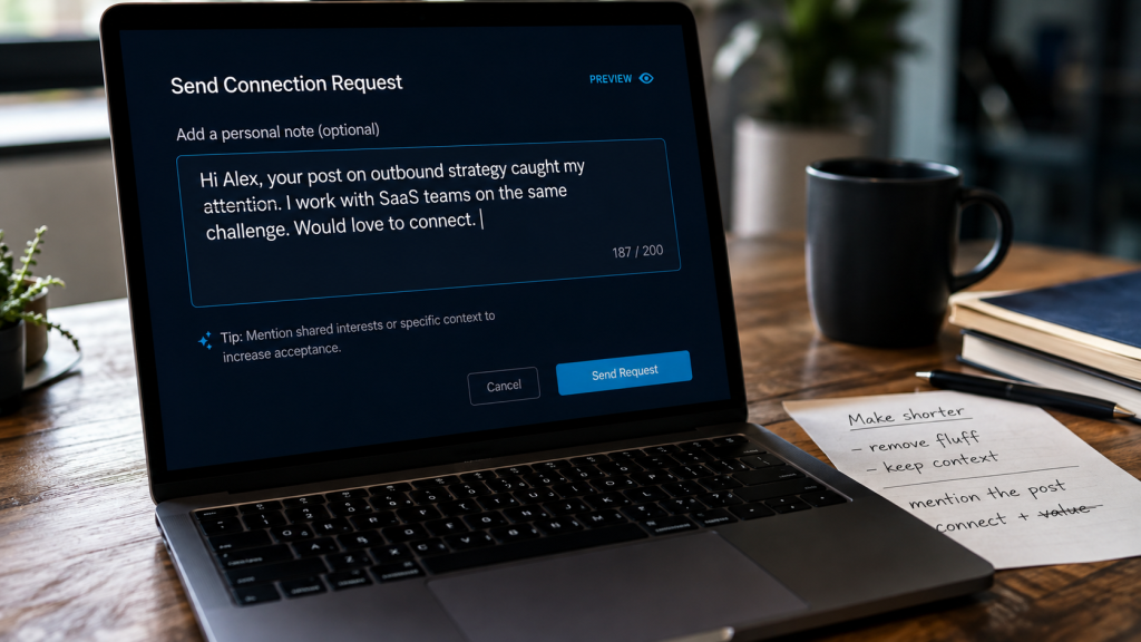 LinkedIn Connection Request Message character limits