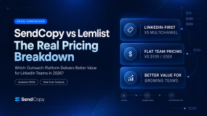SendCopy vs Lemlist Pricing: What LinkedIn-Focused Teams Actually Pay in 2026
